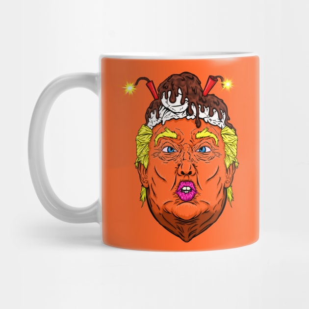 Trump head by gubbydesign